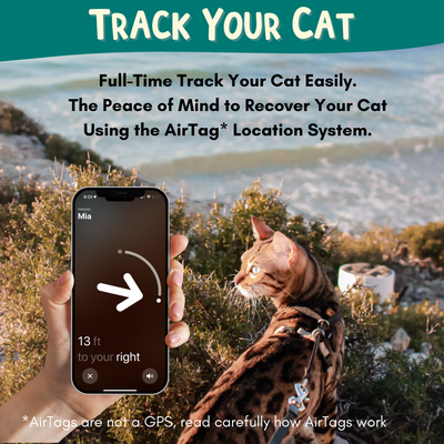 Keeper Airtag for Cats - Airtag Holder for Your Cat Collar