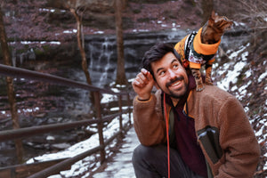 Cat Dad Training Cat to go Outdoors on a Leash and a Escape Proof Harness